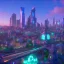 Placeholder: Futurist and holographic city, 8k,Unreal Engine, very detailed, sharp focus, cinema 4D, perfect angle