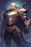 Placeholder: Slim Armored Male Drow or Dark Elf