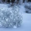 Placeholder: winter landscape, bells, glimmering, ice, crystals