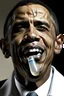 Placeholder: a bottle in obamas mouth