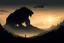 Placeholder: an ominous landscape with the silhouette of a giant beast