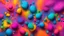 Placeholder: happy holi colour full background
