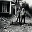 Placeholder: Hereditary madness... but less on the hillbilly side... [high res photo by Helmut Newton: Shattered Image, Shot the texture and double expose the film]