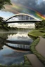 Placeholder: Rainbow Bridge, photorealistic