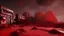 Placeholder: blood red dessert crimson corruption hell wastelands from the sky