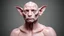 Placeholder: Moises , sin pelo con mirada vaga y color de piel blanca