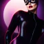 Placeholder: Ultra detailed fullbody Portrait in oil on canvas of beautiful fit Catwoman,wearing minimal skintight latex suit, extremely detailed digital painting, extremely detailed face,crystal clear Big Glowing eyes, mystical colors ,perfectly centered image, perfect composition, rim light, beautiful lighting, 8k, stunning scene, raytracing, anatomically correct, in the style of robert e howard and Ken Kelley and Ohrai Noriyoshi and Simon Bisley and tomzj1