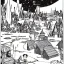 Placeholder: Village in the cosmos in Winsor McCay style and dr seuss style