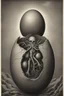 Placeholder: a haunting image of an embryonic human emerging from a cracked egg