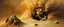 Placeholder: master oil painting by Rembrandt, good afternoon clay golem peeking out of a sand whirlwind, in the style of disney