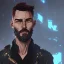 Placeholder: Tom Cruise Christmas cyberpunk military beard goat art