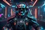 Placeholder: Cyber Machine with skull in 8k realistic cgi drawing style, archer them, archer custom, close picture, neon, intricate details, highly detailed, high details, detailed portrait, masterpiece,ultra detailed, ultra quality