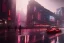 Placeholder: 3D, beautiful, light reflecting, empty future city at night, rainy night, neon, cyberpunk, tron, robots walking, 8k, finely detailed, photo realistic