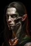 Placeholder: dead, burned, two-faced, half skin, half bone