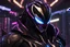 Placeholder: Venom Shredder in 8k solo leveling shadow artstyle, sombra machine them, close picture, rain, Shredder helmet, neon lights, intricate details, highly detailed, high details, detailed portrait, masterpiece,ultra detailed, ultra quality