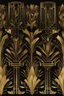 Placeholder: gold art deco book border, delicately designed on a black background