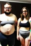 Placeholder: make a skinny fat guy with glasses and a women body