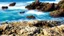 Placeholder: ocean rocky shore