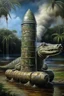 Placeholder: crocodile rocket, prize winning oil painting