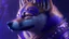 Placeholder: a beautiful portrait of a inu dog by greg rutkowski and wlop and sandra chevrier, purple blue color scheme, high key lighting, volumetric light, digital art, highly detailed, fine detail, intricate, ornate, complex, octane render, unreal engine