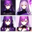 Placeholder: Clear focus, 8k, cat girl, high quality, detailed, purple hair, red eyes, beautiful lighting, vibrant colors, angry