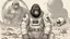 Placeholder: gorilla in a space suit on mars with aliens