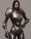 Placeholder: full body female, futuristic armour , big busty , pintura, ,details,texture,8k quality, florest, Minimalism, Romanticism, Expressionism, Impressionism