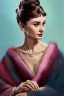 Placeholder: Audrey Hepburn pin the style of stefan kostic, realistic, full body, sharp focus, 8 k high definition, insanely detailed, intricate, elegant, art by stanley lau and artgerm