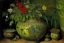 Placeholder: A pot filled with plants painted by John Atkinson Grimshaw