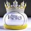 Placeholder: King cheerful 3D Clear details