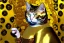 Placeholder: Cat is golden Adele by Klimt