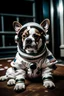Placeholder: dog in astronaut suit