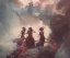 Placeholder: Insanely detailed photography of a FOUR beautiful girls representing "water, earth, fire and air" intricate and hyperdetailed painting by Ismail Inceoglu Huang Guangjian and Dan Witz CGSociety ZBrush Central fantasy art album cover art 4K 64 megapixels 8K resolution HDR