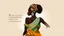 Placeholder: Logo, design, African woman, oil painting, graphic, drawing, white background, cartoonthe