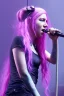 Placeholder: pinkie pie vocalista feminina da banda Linkin park com a cantora kesha cantando junto em los Angeles ao vivo