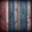 Placeholder: Hyper Realistic navy-blue & maroon multicolor grungy rustic wooden plank texture with vignette effect