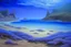 Placeholder: A violet beach near an undersea reef painted by the Limbourg brothers