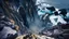Placeholder: This mesmerizing ocean cliff scene captures the dramatic power and beauty of nature. Towering rugged cliffs stand majestically against the vast expanse of the ocean, where the water pours into a singular bottomless pit. The cliffs, with their sharp and jagged edges, create a stark contrast to the rough, flowing water, making the scene even more captivating. Sunlight pierces through the mist rising from the waterfalls, creating a magical, ethereal atmosphere