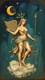 Placeholder: Bosch painting style , Zodiac signs pictures of Virgo