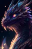 Placeholder: Cute handsome regal dragon by Jordan Nelson and Mingchen Shen. Trending on Artstation. Black scales . lighting, epic, 8k, highly detailed, centered, symmetry, painted, intricate, volumetric lighting, beautiful, rich deep colors masterpiece, sharp focus, ultra detailed, in the style of dan mumford and marc simonetti, astrophotography in centre