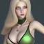 Placeholder: Luanne is petite and shapely with chest-length blonde hair.She’s often considered a particularly beautiful young woman with rather large breasts. She has large eyes, full lips, and stands at 5'4". Luanne's usual outfit is a green crop top that exposes her midriff and tight, knee length, orange palazzo shorts. She also is seen wearing a tight orange shirt and mid-blue jeans with a brown belt.