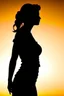 Placeholder: silhouette of female body statue