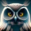 Placeholder: Owl, macro lens blur, hyperphotorealistic,studio lighting, sharp focus, unreal engine