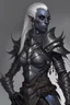 Placeholder: Drow elf wearing studded leather armor