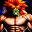 Placeholder: Ultra detailed fullbody Portrait in oil on canvas of Street Fighter- Blanka,extremely detailed digital painting,ultrarealistic skin,intense stare, extremely detailed face, crystal clear eyes, mystical colors ,perfectly centered image, perfect composition, rim light, beautiful lighting,masterpiece ,8k, stunning scene, raytracing, anatomically correct, in the style of Simon Bisley and Ohrai Noriyoshi and robert e howard and Steve Jung and frank frazetta.