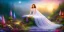 Placeholder: bright fairy, beautiful portrait, flowery landscape