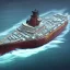 Placeholder: an image of a large ship floating in big ocean