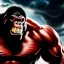 Placeholder: Ultra detailed fullbody Portrait in oil on canvas of King Kong merges with red Hulk ,intense stare,extremely detailed digital painting, extremely detailed face,crystal clear Big eyes, mystical colors ,perfectly centered image, perfect composition, rim light, beautiful lighting,masterpiece,8k, stunning scene, raytracing, anatomically correct, in the style of robert e howard and Ken Kelley and Ohrai Noriyoshi and Simon Bisley and tomzj1