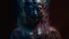 Placeholder: Buddha Turns Evil || horror, in the styles Agostino Arrivabene and Jason Barnett and Emek, mixed media, imperial colors, cinematic lighting, sharp focus, highest resolution