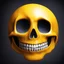 Placeholder: ANATOMICALLY CORRECT SKULL OF A SMILEY FACE